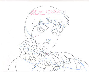 293x238 Naruto - Rock Lee Sketch