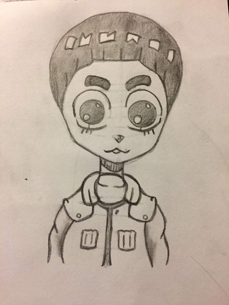 768x1024 Cute Little Rock Lee Sketch! Naruto Amino - Rock Lee Sketch