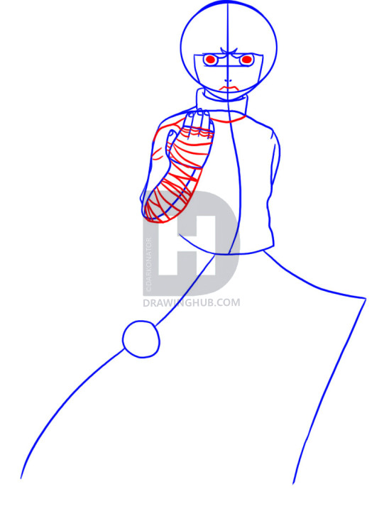 548x720 How To Draw Rock Lee, Step By Step, Drawing Guide, By Darkonator - Rock Lee Sketch