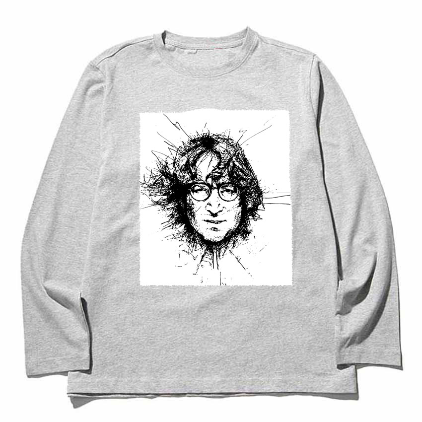 850x850 Black And White Sketch Rock N Roll Stars Skull Men Women Size Tops - Rock N Roll Sketch