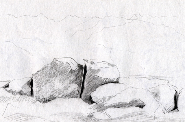 640x422 Sketch A Passion For Creativity - Rock Sketch