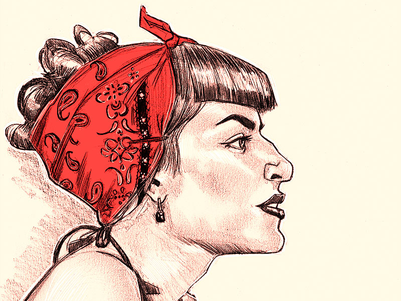 800x600 Rockabilly By Joel Herrera - Rockabilly Sketch