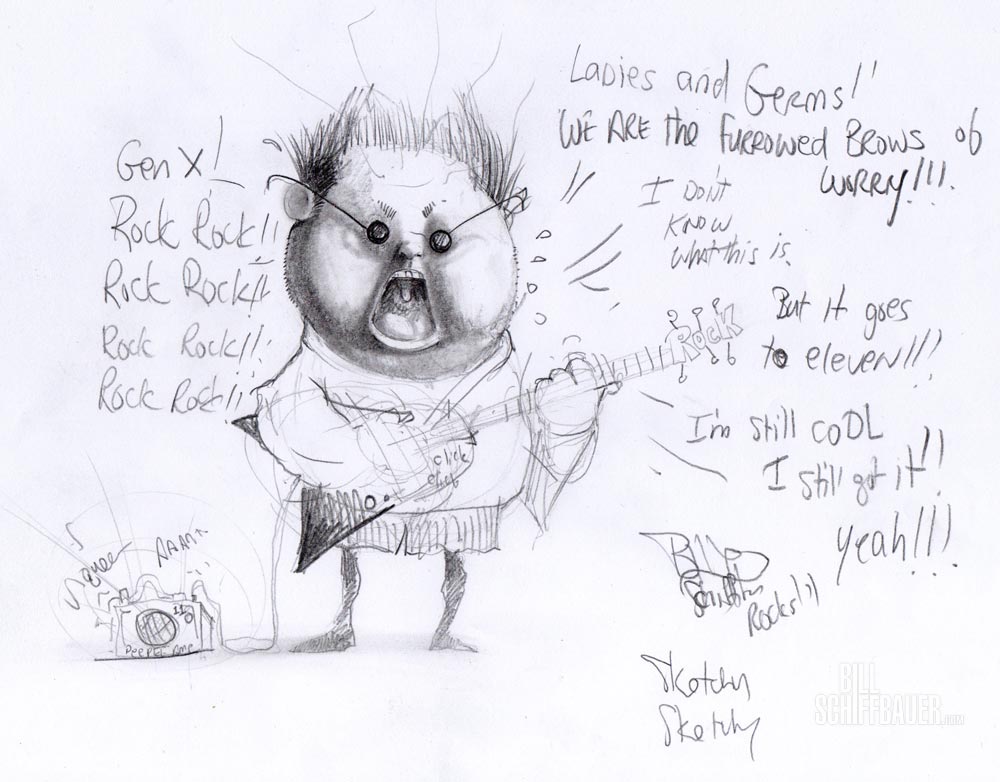 1000x782 Sketch Of The Day - Rocker Sketch