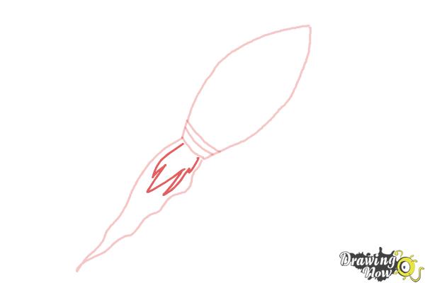 600x400 How To Draw A Rocket Ship - Rocket Ship Sketch