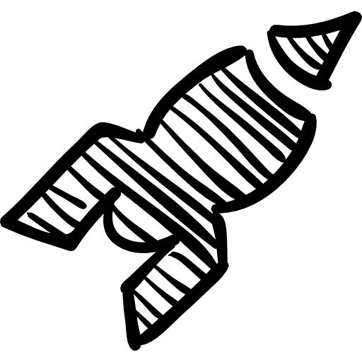 512x512 Rocket Sketch - Rocket Sketch