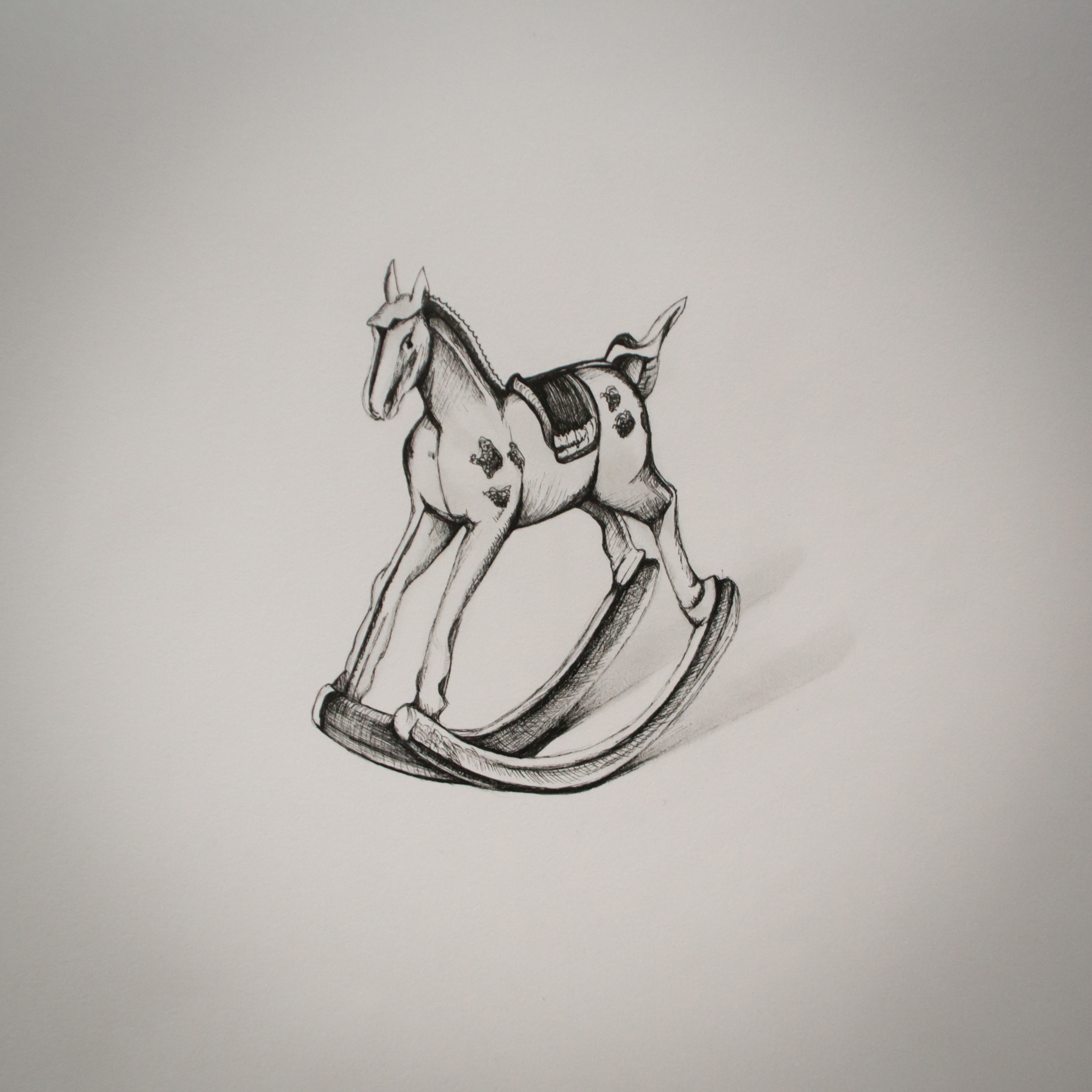 2980x2980 Rocking Horse Sketch Musgrave Installation Project - Rocking Horse Sketch