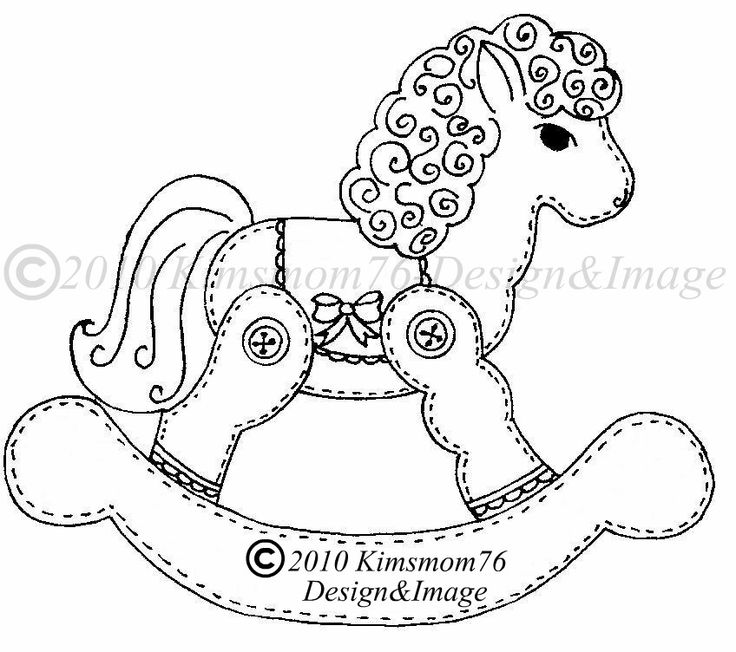 736x652 Similiar Rocking Horse Patterns Keywords - Rocking Horse Sketch