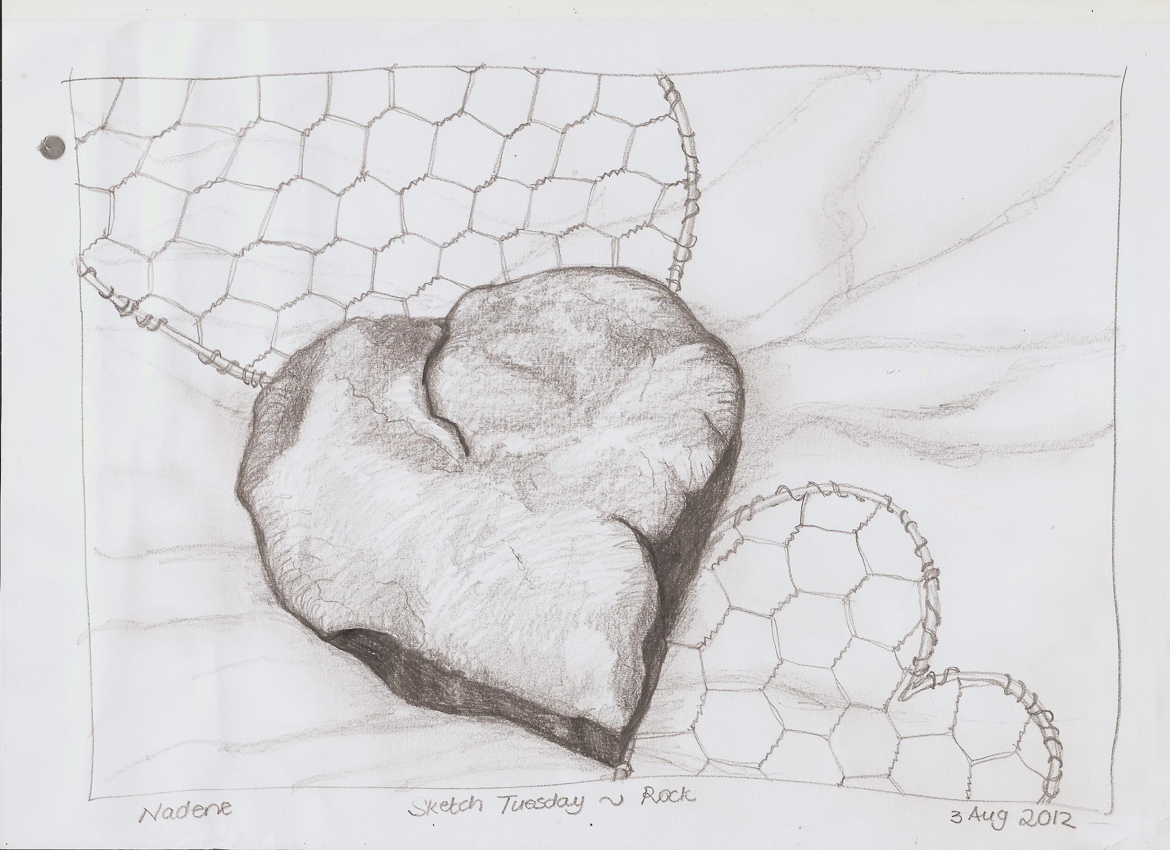 2338x1700 Sketch Tuesday Rocks! Practical Pages - Rocks Sketch