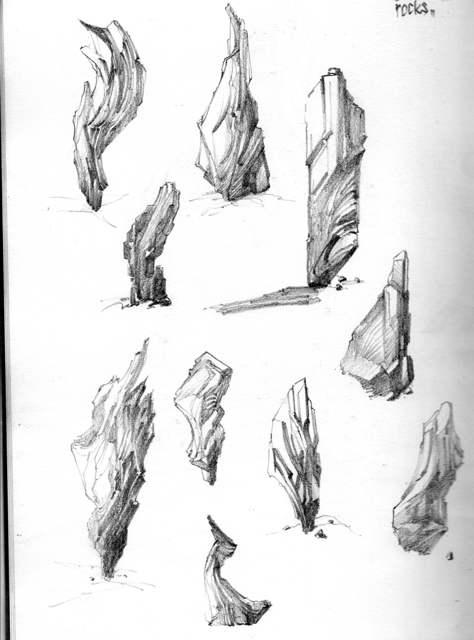 1920x2593 Stijn Windig - Rocks Sketch