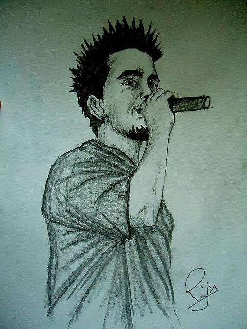 480x640 Rockstar Digital Art By Ashish Kumar Rudra - Rockstar Sketch