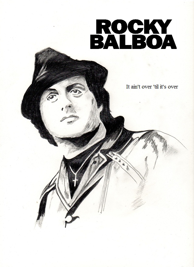 638x878 Rocky Balboa By Warholstein - Rocky Balboa Sketch