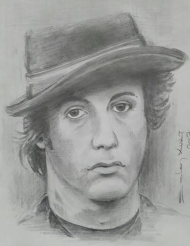 375x485 Rocky Drawing By Eko Kurt Saatchi Art - Rocky Sketch