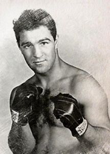 215x300 Rocky Marciano Aceo Pencil Sketch Art Print Card Limited Edition - Rocky Sketch