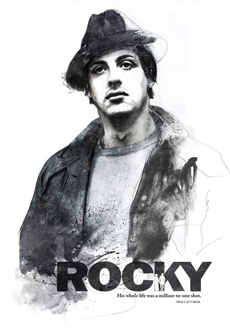 Rocky Sketch at PaintingValley.com | Explore collection of Rocky Sketch