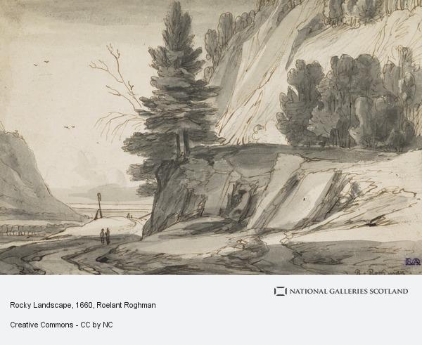 600x491 Rocky Landscape National Galleries Of Scotland - Rocky Sketch