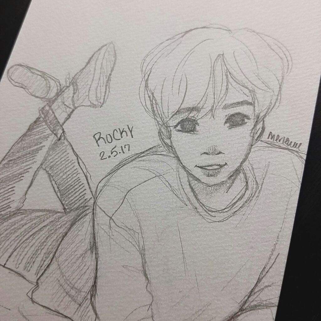 1024x1024 Rocky Sketch Astro Amino - Rocky Sketch