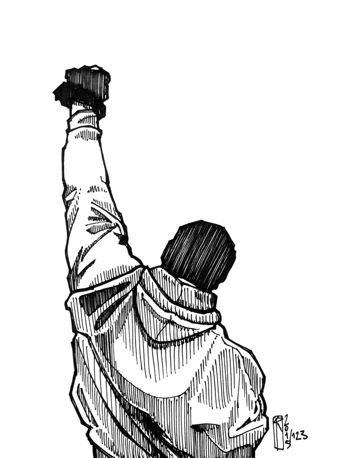 705x928 Rocky Kwills - Rocky Sketch