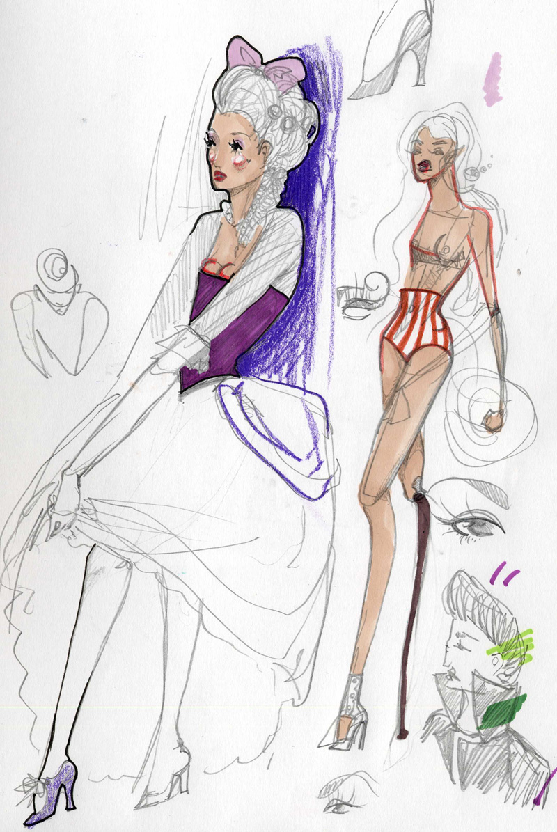 800x1195 Rococo Katrina Conquista - Rococo Sketch