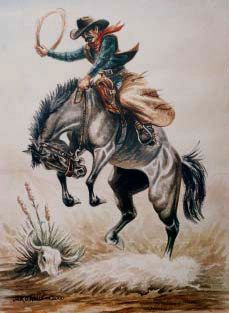 229x313 Jack Wells Western Art And Rodeo Art And Cowboy Drawings, Cattle - Rodeo Sketches