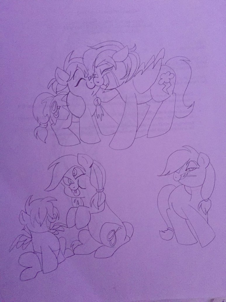 774x1032 Rodeo Rose Sketches By Zee Stitch - Rodeo Sketches