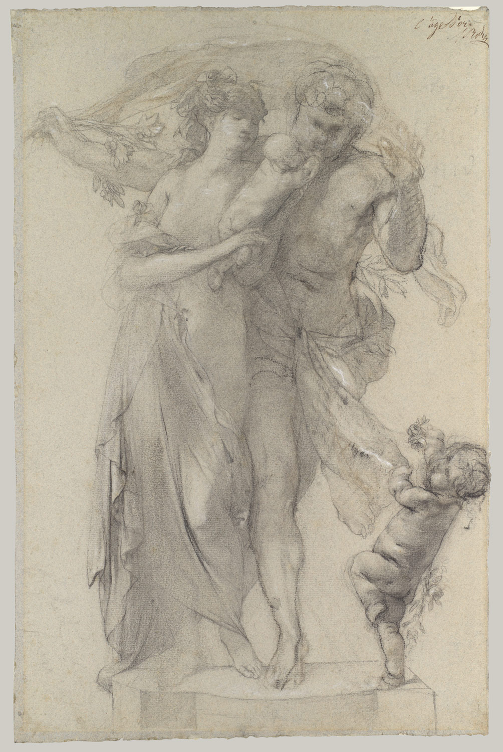 1004x1500 The Golden Age Auguste Rodin 63.92.3 Work Of Art Heilbrunn - Rodin Sketches