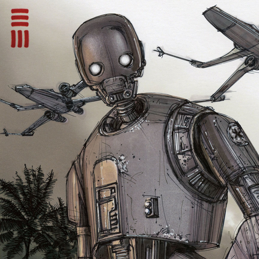864x864 Rogue One - Rogue One Sketch