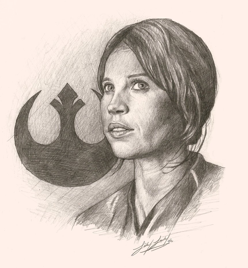 861x929 Star Wars Rogue One By Friedchicken365 - Rogue One Sketch