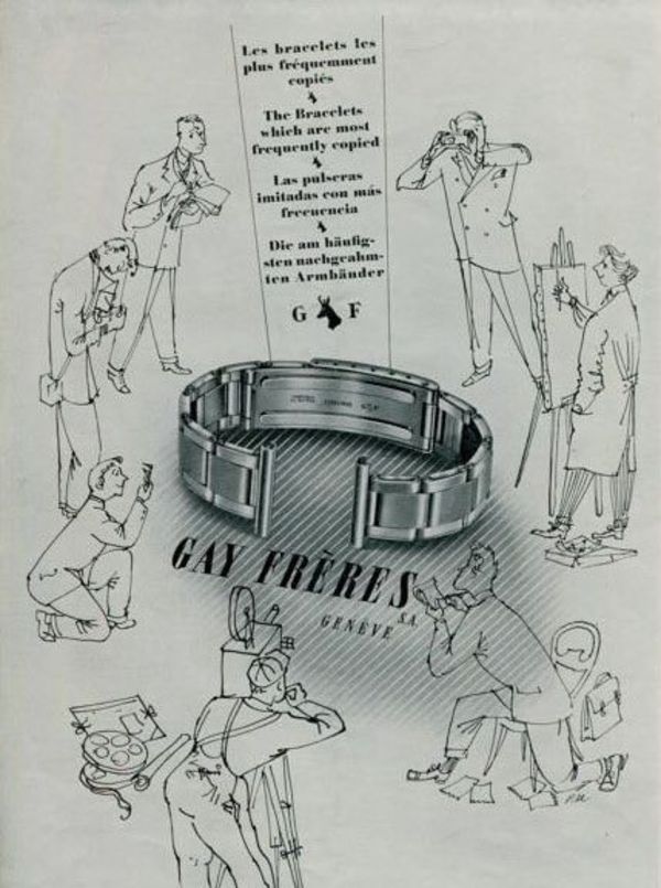 600x805 Rolex Oyster Bracelet History - Rolex Sketch