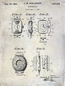 225x300 Rolex Patent Art Fine Art America - Rolex Sketch