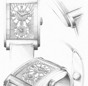 300x293 Rolex Watches - Rolex Sketch
