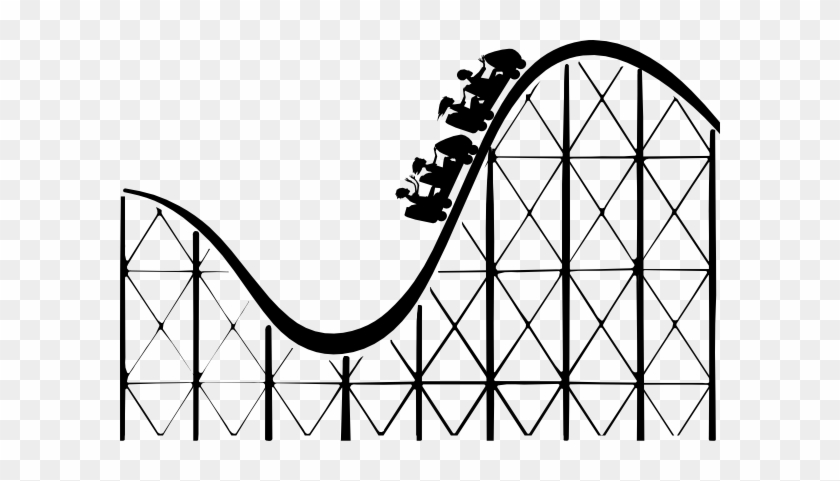 840x481 Roller Coaster Clipart - Roller Coaster Sketch