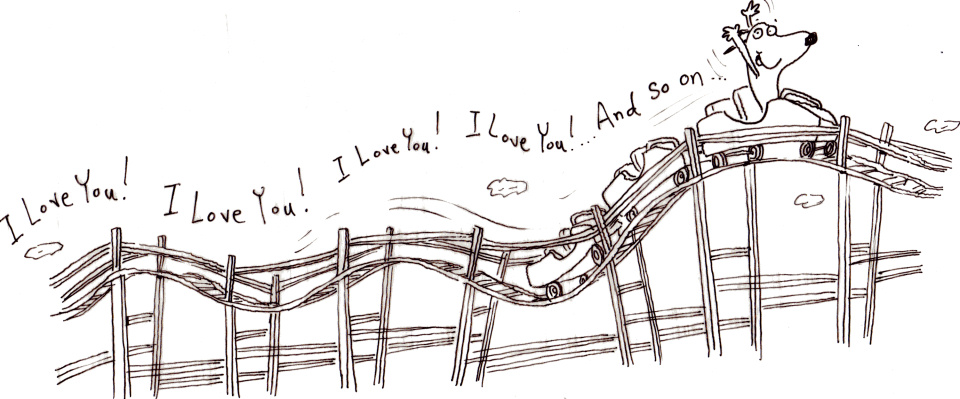 960x399 Roller Coasters From The Sketch Book - Roller Coaster Sketch