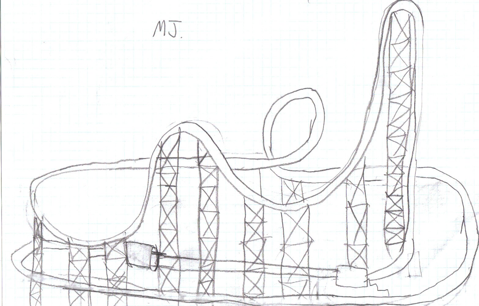Roller Coaster Sketch at Explore collection of