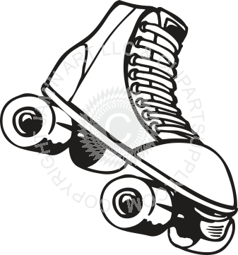 337x361 19 Skate Picture Freeuse Stock Sketch Huge Freebie! Download For - Roller Skate Sketch
