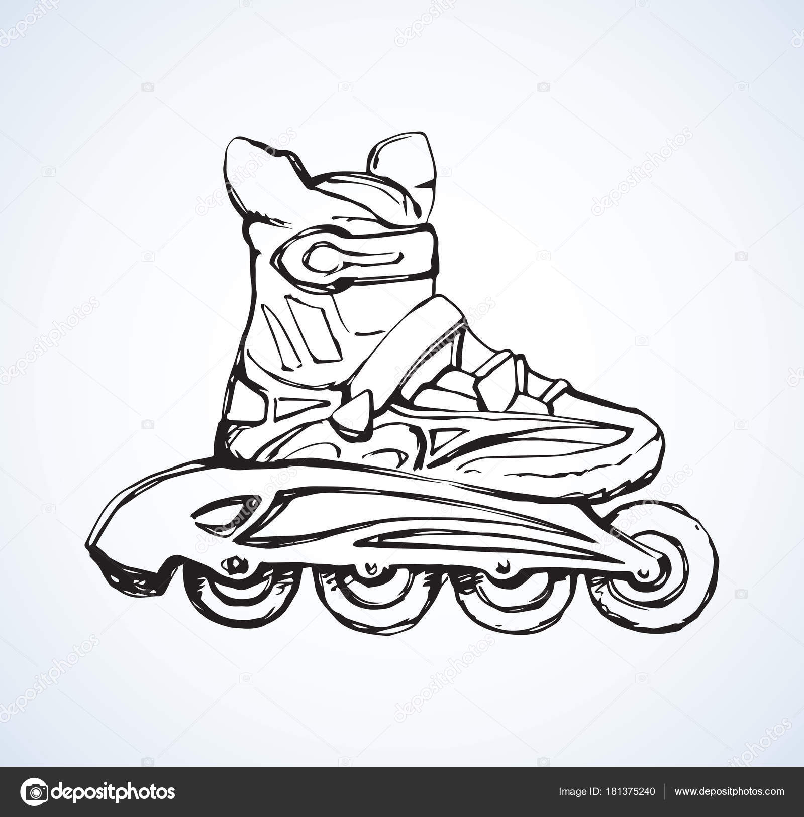 1600x1627 Collection Of Roller Skating Rink Drawing High Quality, Free - Roller Skate Sketch