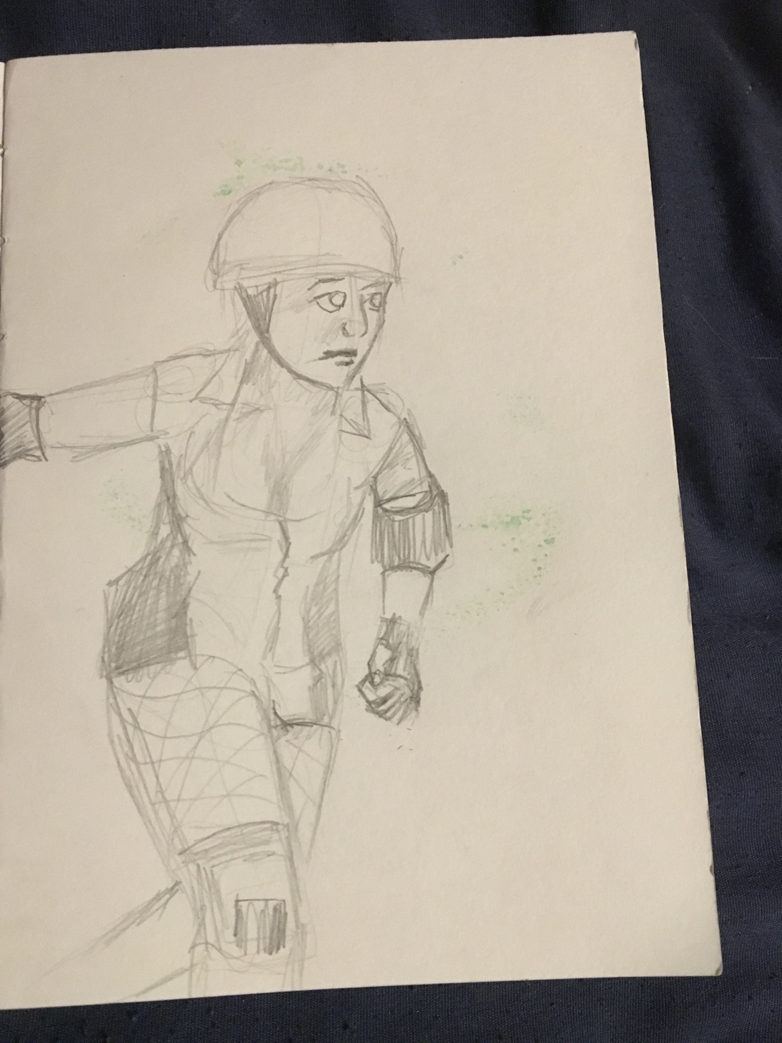 1536x2048 Sketch Daily Roller Derby - Roller Sketch
