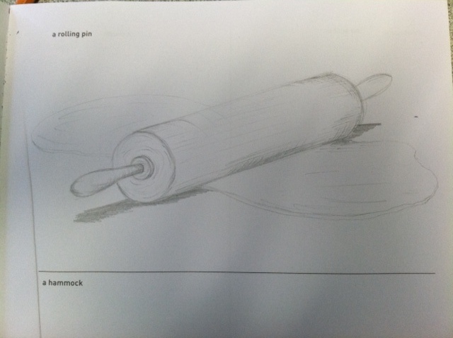 640x478 New Sketch A Day Day 1 My First Sketch Is....a Rolling Pin - Rolling Pin Sketch