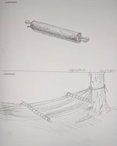 236x295 Preliminary Sketch For A Work Done - Rolling Pin Sketch