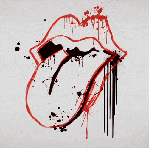500x498 Music The Rolling Stones Gif On Gifer - Rolling Stones Sketch