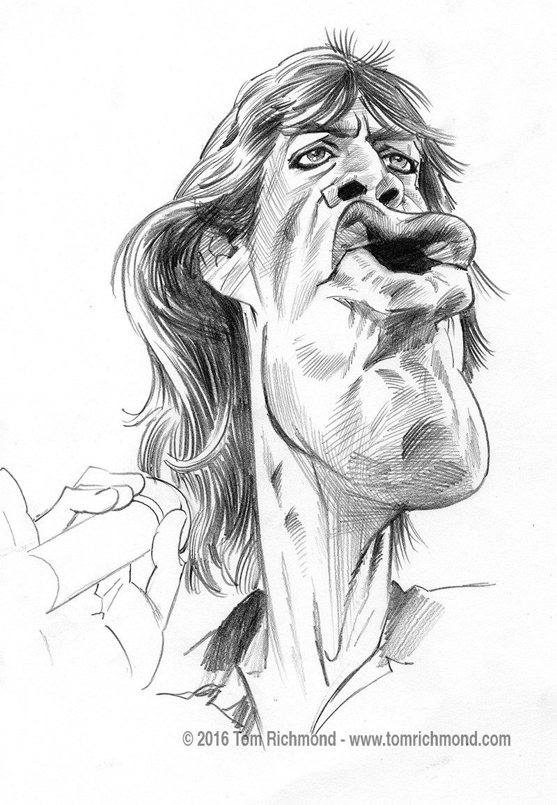 800x1155 Richmond Illustration Inc. - Rolling Stones Sketch