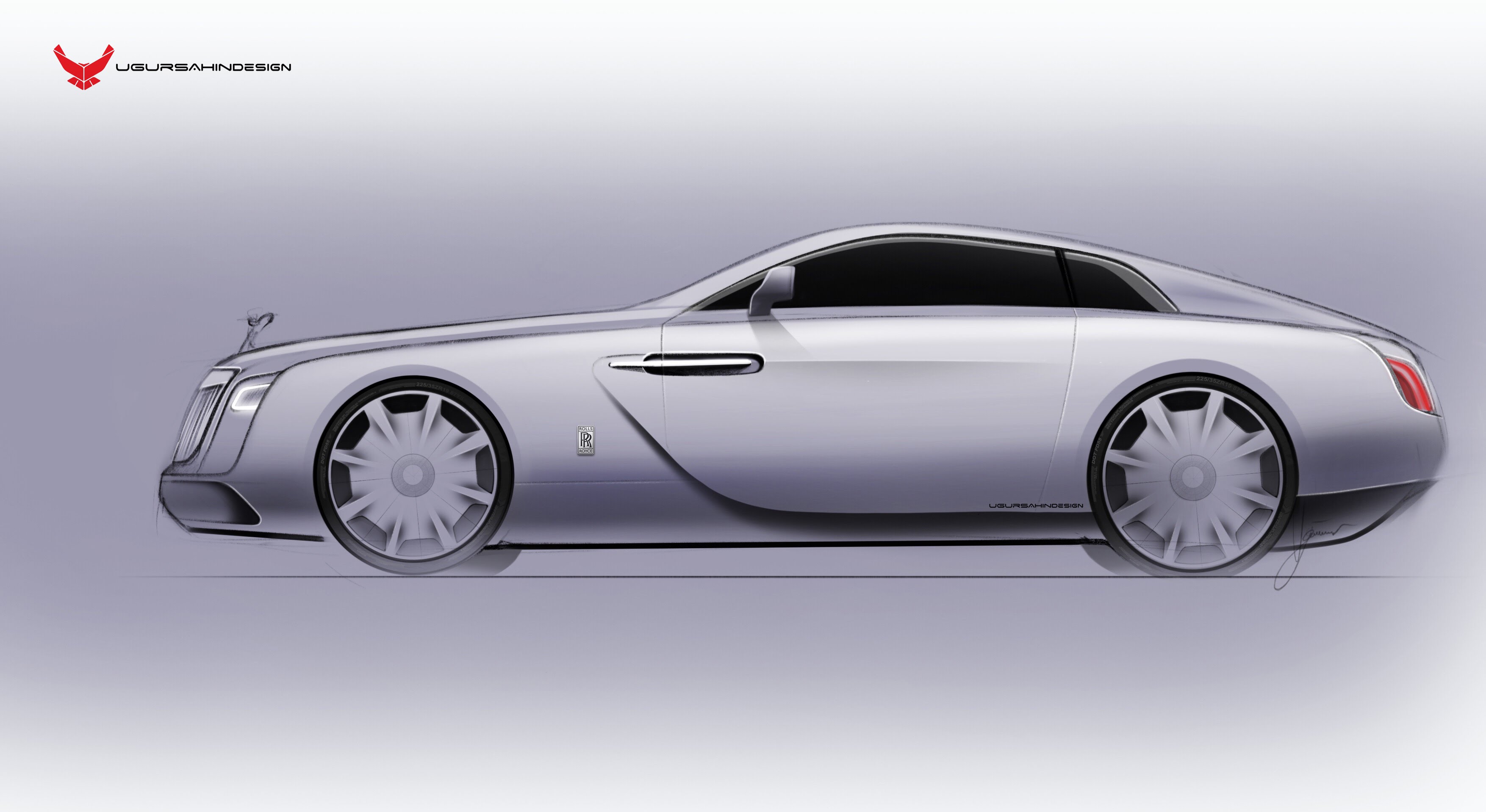 Rolls-Royce Concept скетч