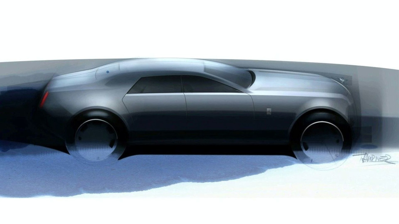 1280x720 Rolls Royce Rr4 Concept Sketch Photos - Rolls Royce Sketch