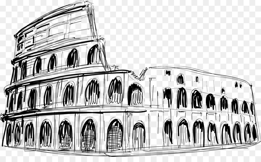 Roman Architecture Sketches At PaintingValley.com | Explore Collection ...