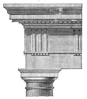 280x316 Doric Order - Roman Column Sketch
