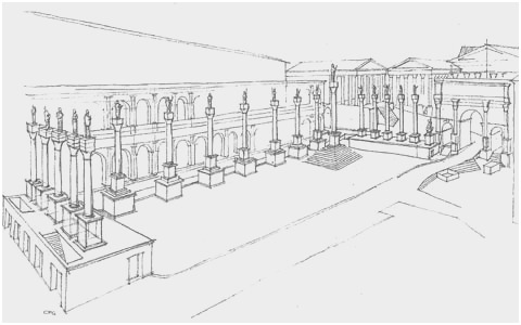 480x300 Layout Of Ancient Rome Good Rome Task Layout Design - Roman Forum Sketch