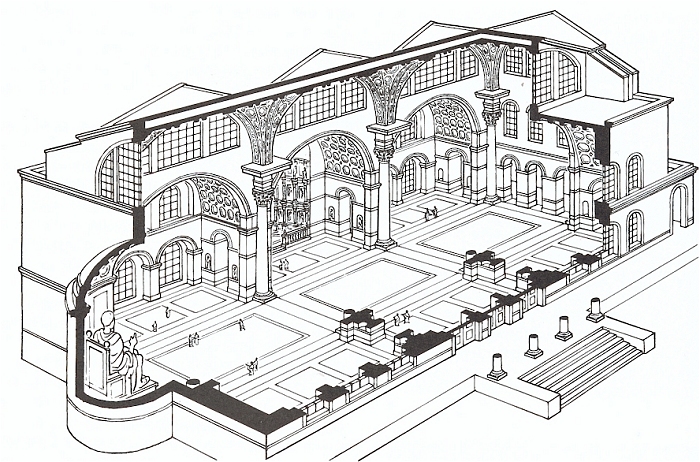 Roman Forum Sketch at PaintingValley.com | Explore collection of Roman ...