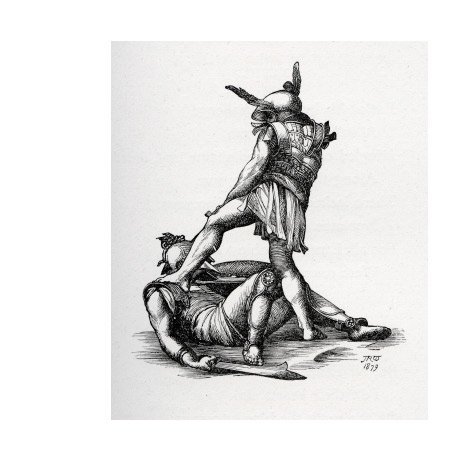 460x460 Gladitorial Games Ancient Roman Entertainment By - Roman Gladiator Sketch