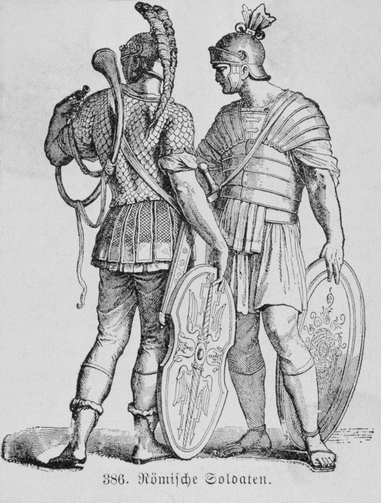 777x1024 Portrait Of Roman Soldiers Posters Amp Prints By Corbis - Roman Soldier Sketch