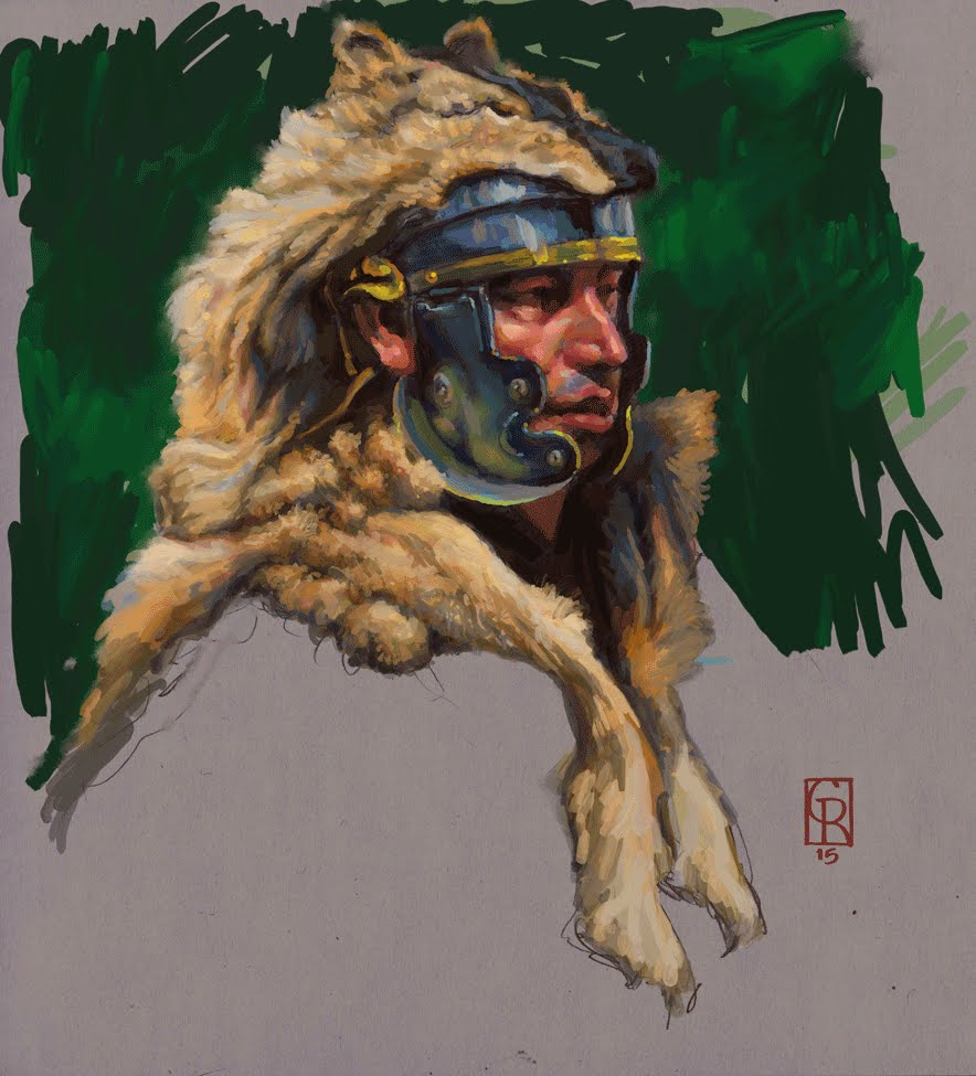 884x975 Artrage Roman Soldier Sketch - Roman Soldier Sketch