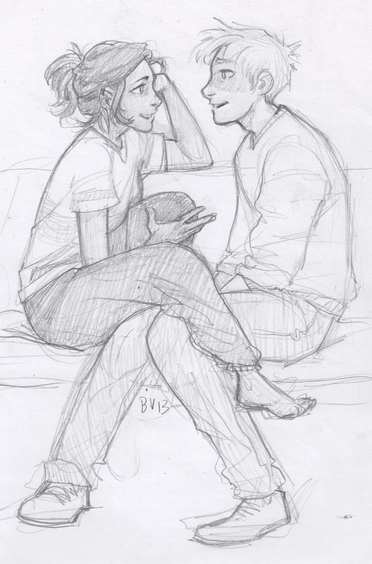 Romantic Couple Sketch Images At Paintingvalley Com Explore